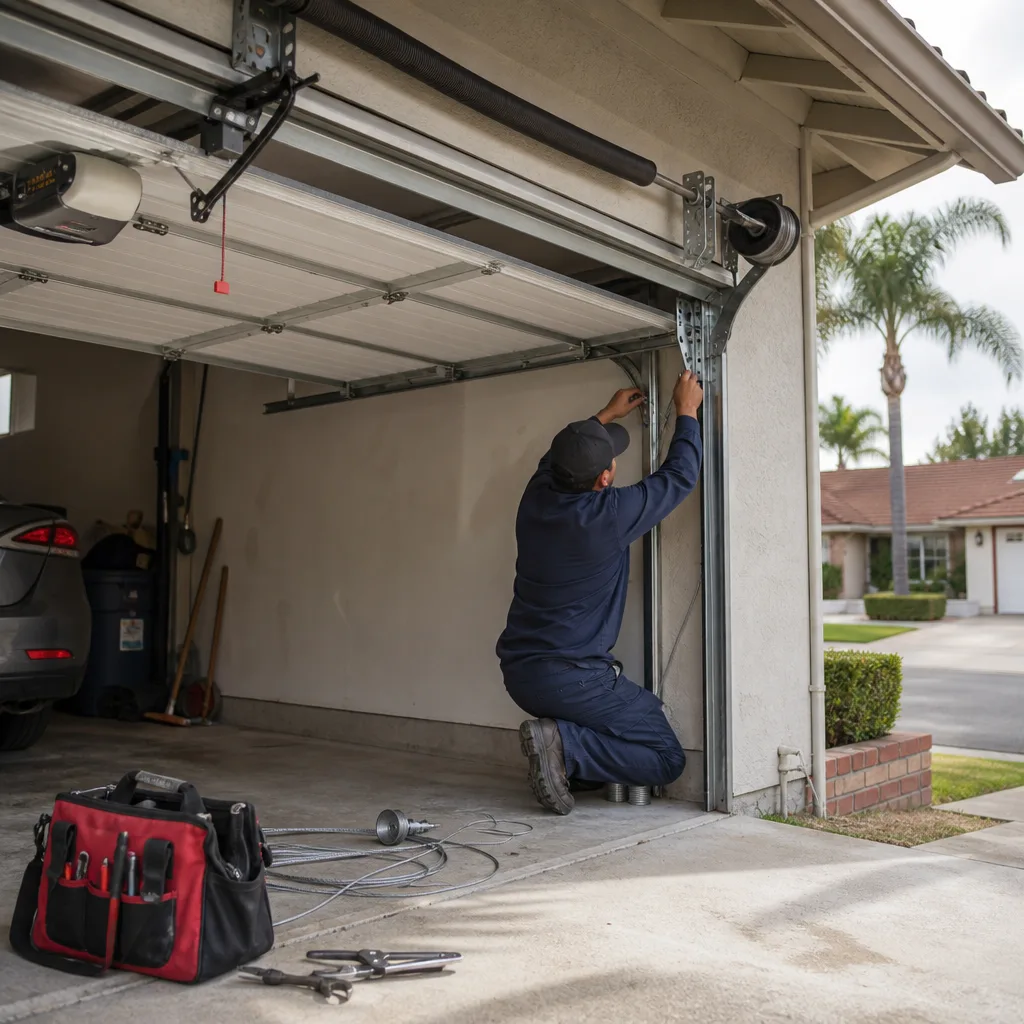 Garage Door Repair in Stanton