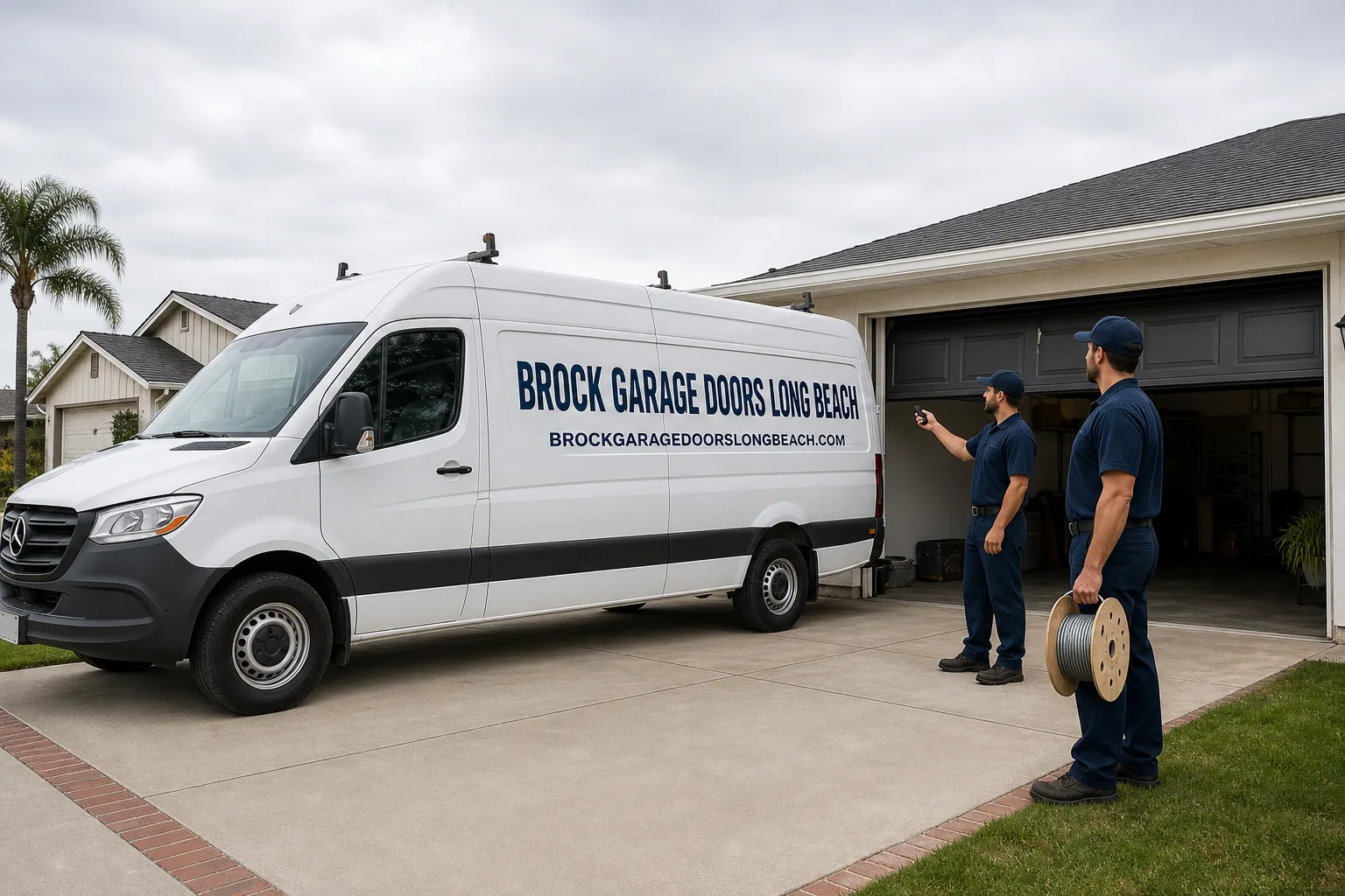 Brock Garage Doors Long Beach garage door team
